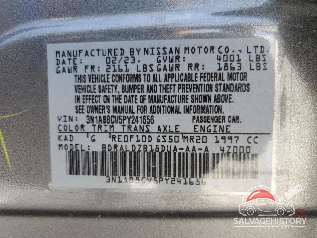 3N1AB8CV5PY241656 2023 NISSAN SENTRA photo no. 12