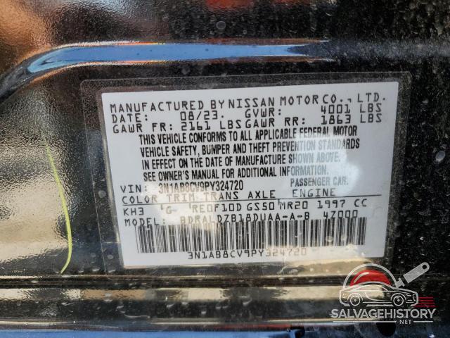 3N1AB8CV9PY324720 2023 NISSAN SENTRA photo no. 12