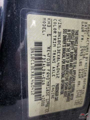 3N1BC13EX8L460412 2008 NISSAN VERSA photo no. 13