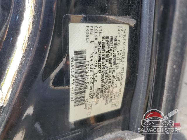 3N1BC13E99L473783 2009 NISSAN VERSA photo no. 12