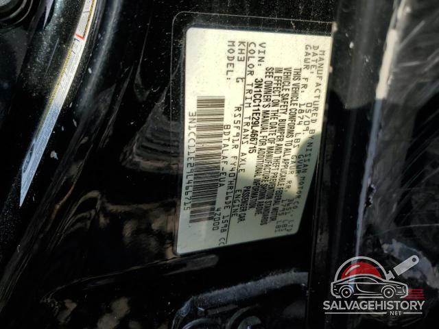 3N1CC11E29L466715 2009 NISSAN VERSA photo no. 12
