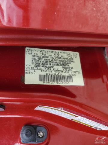 3N1BC1AP7AL383282 2010 NISSAN VERSA photo no. 12
