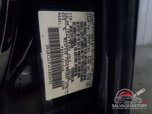 3N1BC1CP1CK805455 2012 NISSAN VERSA photo no. 12