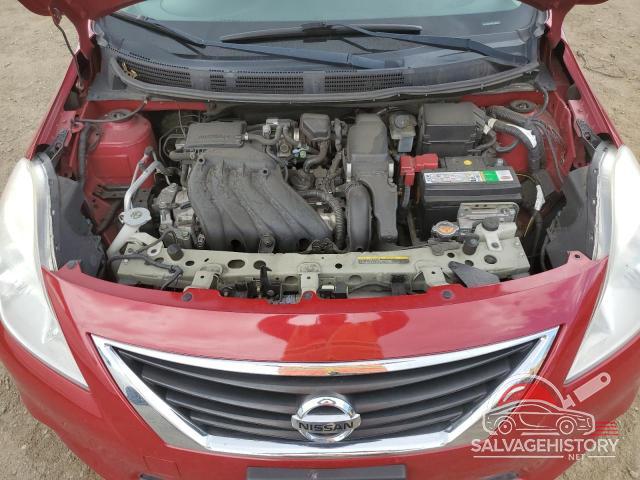 3N1CN7AP7CL822310 2012 NISSAN VERSA photo no. 11