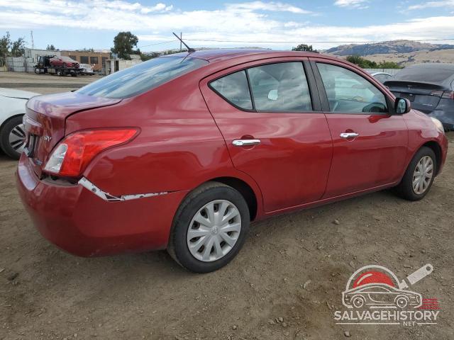 3N1CN7AP7CL822310 2012 NISSAN VERSA photo no. 3