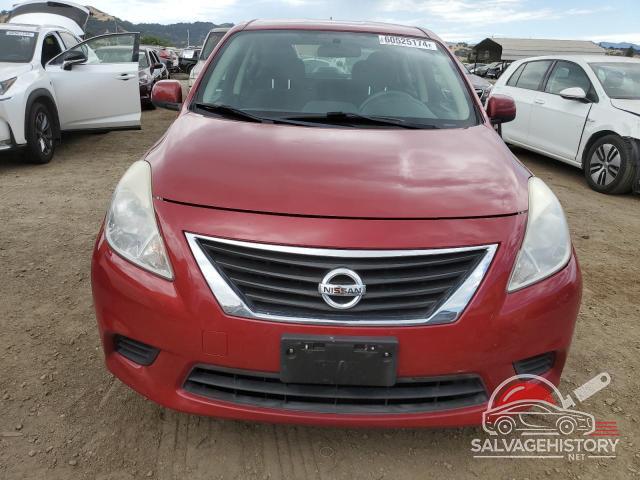 3N1CN7AP7CL822310 2012 NISSAN VERSA photo no. 5
