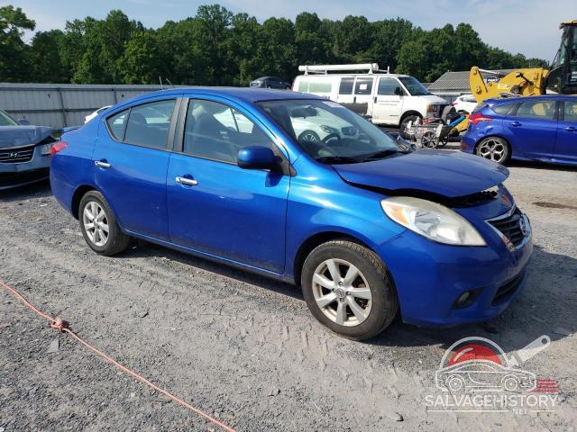 3N1CN7AP0DL841427 2013 NISSAN VERSA photo no. 4