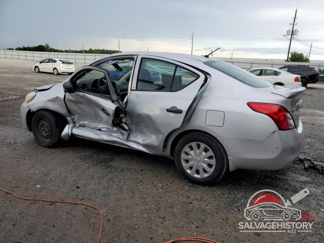 3N1CN7AP7EL836744 2014 NISSAN VERSA photo no. 2