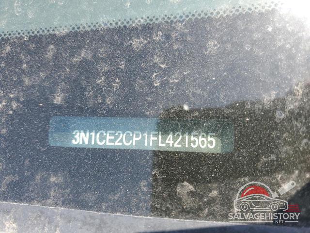 3N1CE2CP1FL421565 2015 NISSAN VERSA photo no. 12
