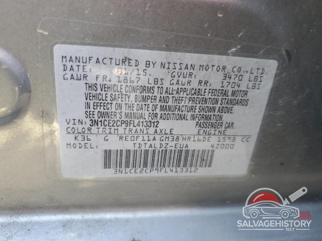 3N1CE2CP9FL413312 2015 NISSAN VERSA photo no. 12