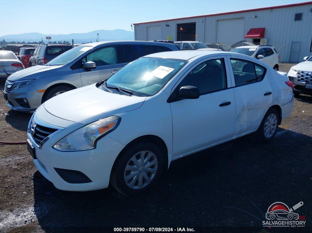 3N1CN7AP0FL828390 2015 NISSAN VERSA photo no. 2