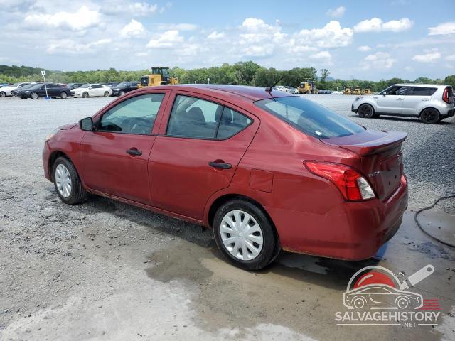 3N1CN7AP8KL824436 2019 NISSAN VERSA photo no. 2