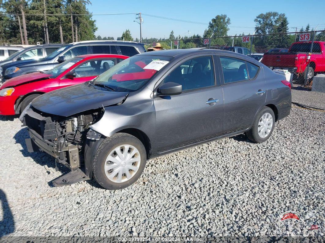 3N1CN7APXKL840265 2019 NISSAN VERSA photo no. 2