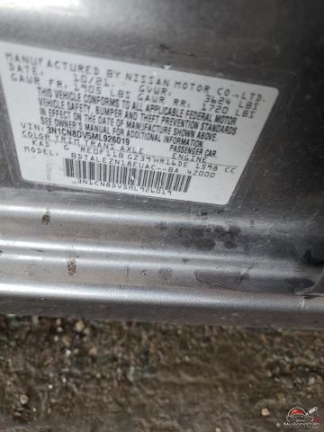 3N1CN8DV5ML926019 2021 NISSAN VERSA photo no. 12