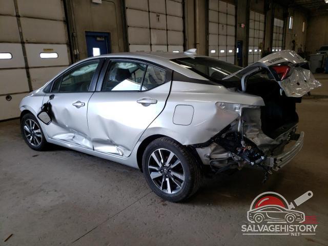 3N1CN8EV4ML842837 2021 NISSAN VERSA photo no. 2