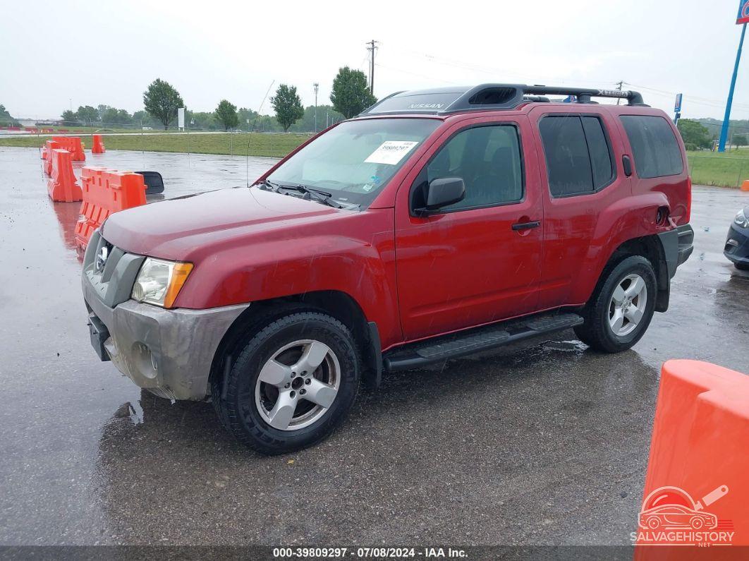 5N1AN08W35C640154 2005 NISSAN XTERRA photo no. 2