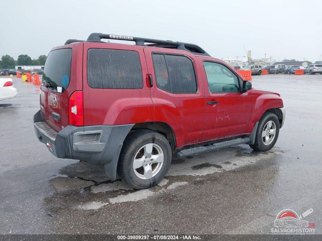 5N1AN08W35C640154 2005 NISSAN XTERRA photo no. 4