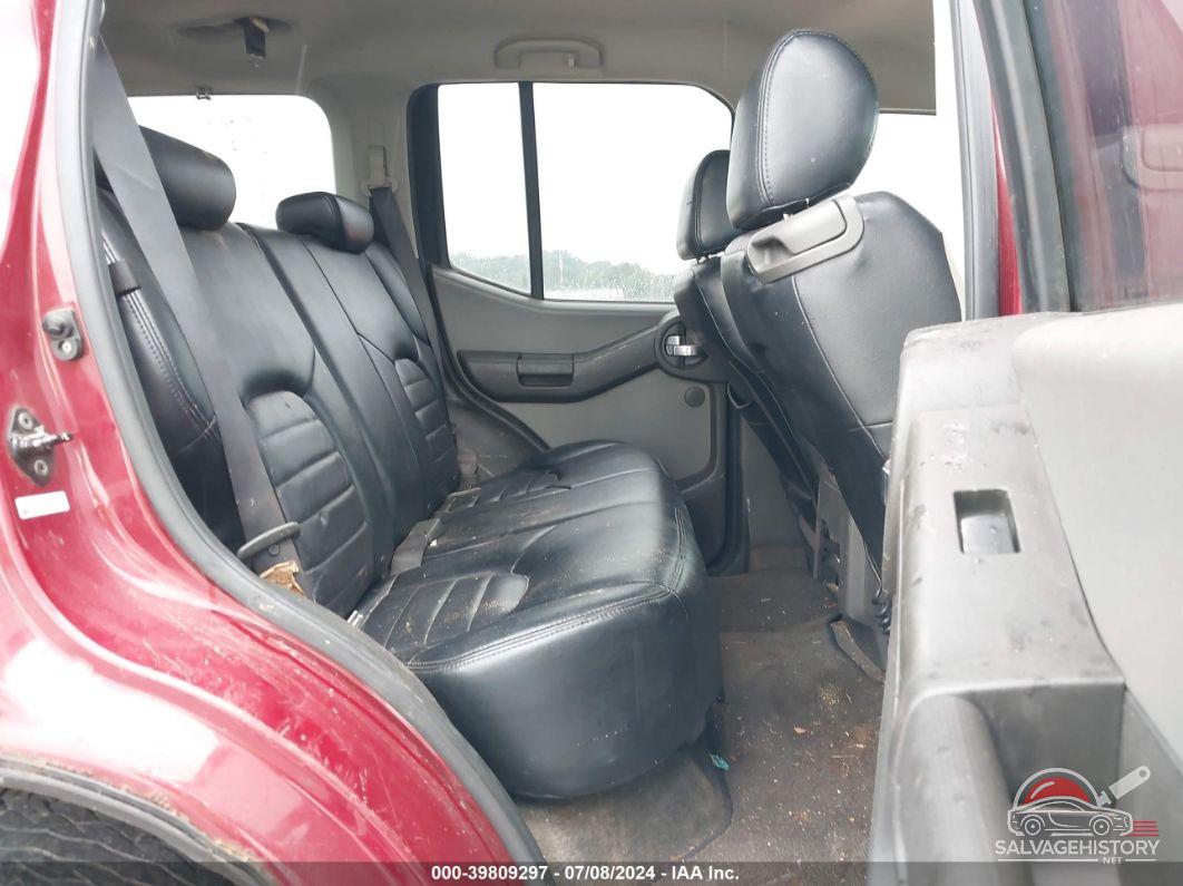 5N1AN08W35C640154 2005 NISSAN XTERRA photo no. 8