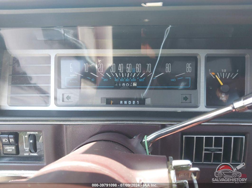 1G3AM19E5FD335494 1985 OLDSMOBILE CUTLASS CIERA photo no. 7