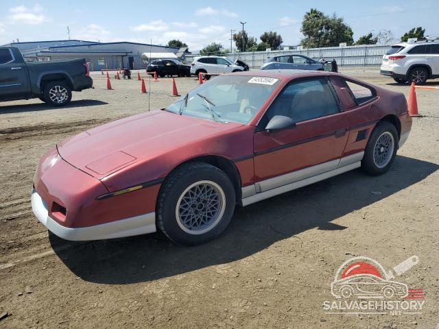 1G2PG1190HP235289 1987 PONTIAC FIERO photo no. 12