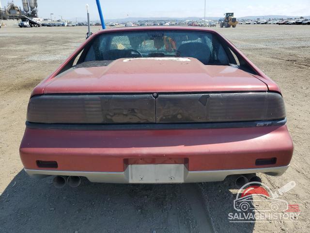1G2PG1190HP235289 1987 PONTIAC FIERO photo no. 6