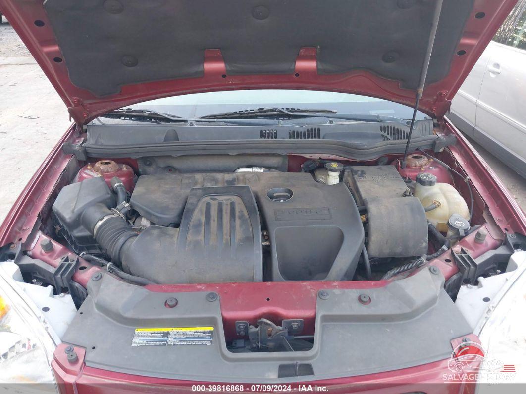 1G2AS18H997240509 2009 PONTIAC G5 photo no. 10
