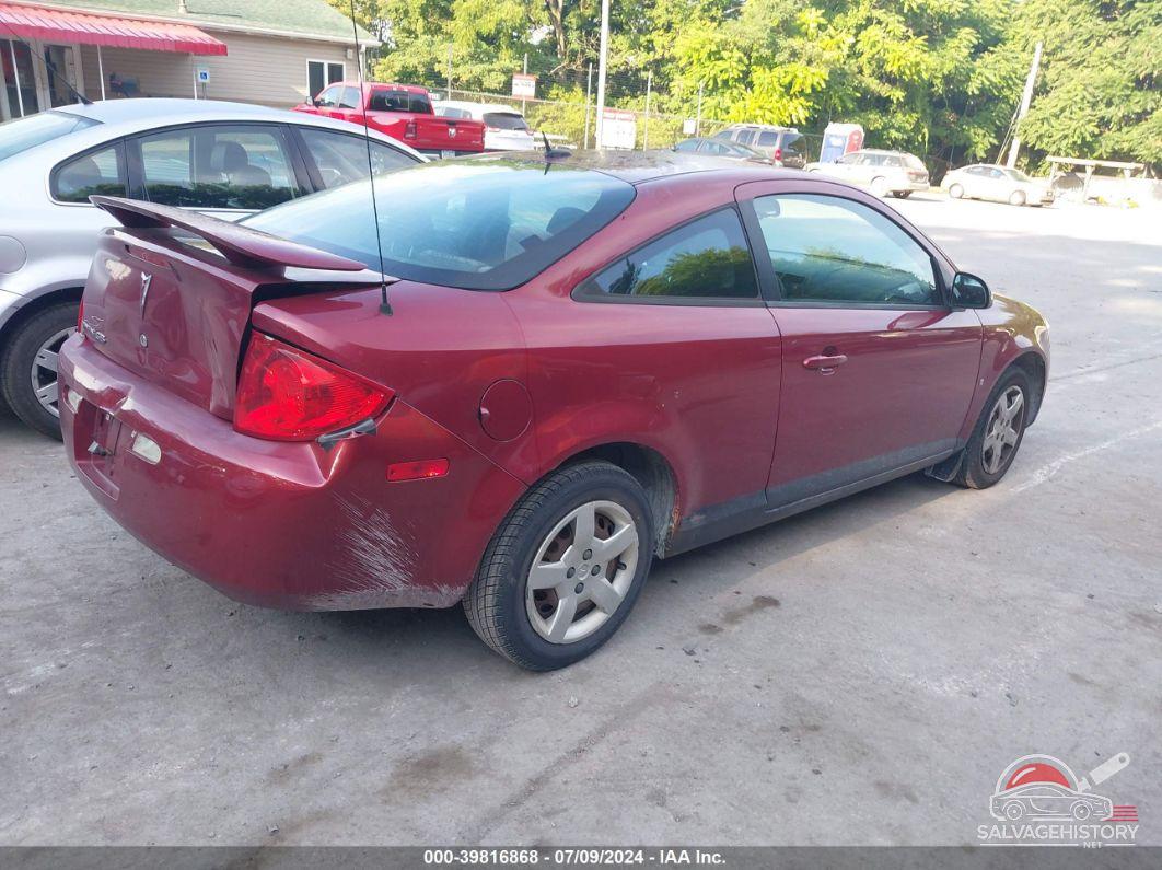 1G2AS18H997240509 2009 PONTIAC G5 photo no. 4