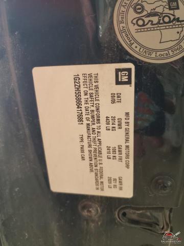 1G2ZH558664176861 2006 PONTIAC G6 photo no. 13