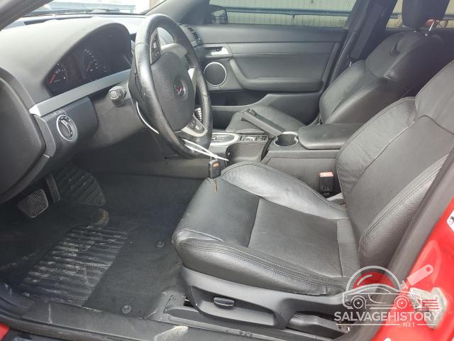 6G2ER57729L218018 2009 PONTIAC G8 photo no. 7