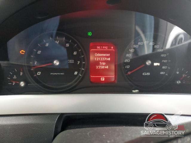 6G2ER57729L218018 2009 PONTIAC G8 photo no. 9
