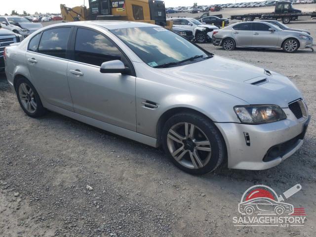 6G2ER57749L190013 2009 PONTIAC G8 photo no. 4