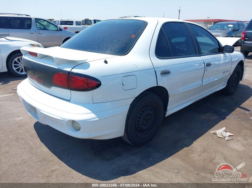1G2JB524327461560 2002 PONTIAC SUNFIRE photo no. 4