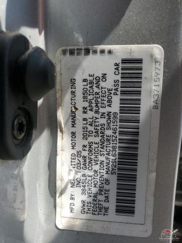 5Y2SL63815Z461599 2005 PONTIAC VIBE photo no. 13
