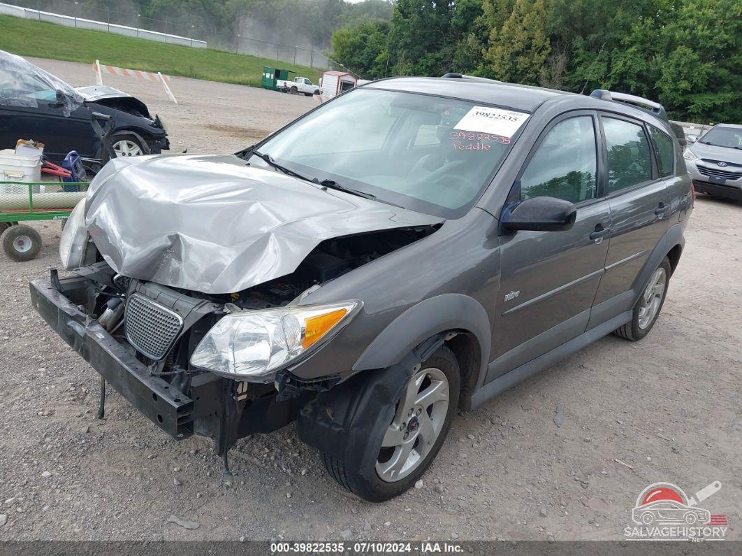 5Y2SL65867Z436732 2007 PONTIAC VIBE photo no. 2