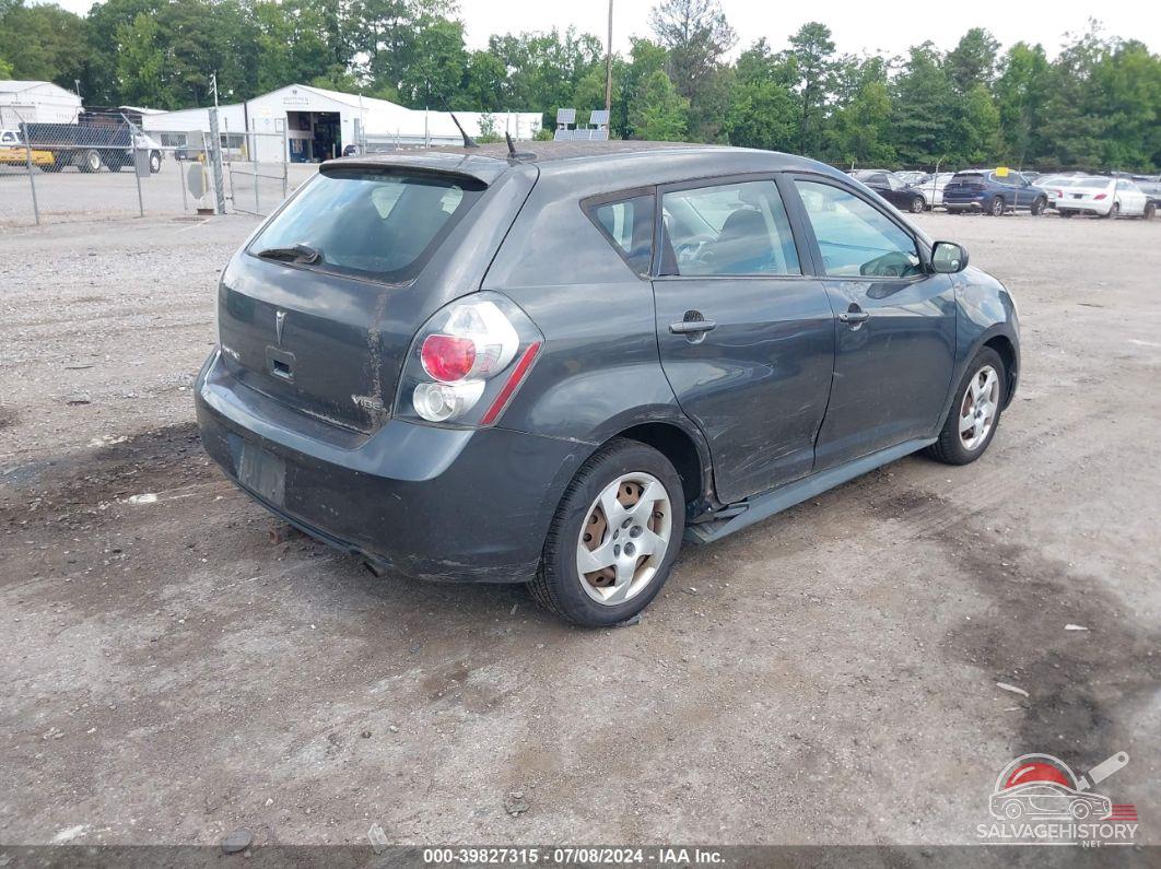 5Y2SP67839Z448356 2009 PONTIAC VIBE photo no. 4