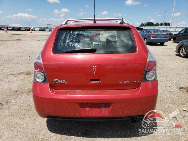 5Y2SM6E0XAZ417308 2010 PONTIAC VIBE photo no. 6
