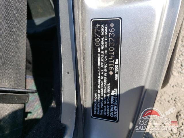 9114103736 1974 PORSCHE 911 photo no. 12