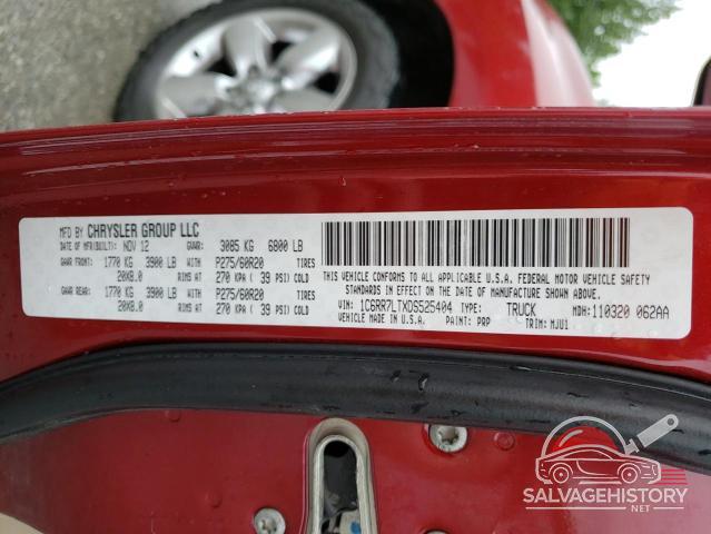 1C6RR7LTXDS525404 2013 RAM 1500 photo no. 12