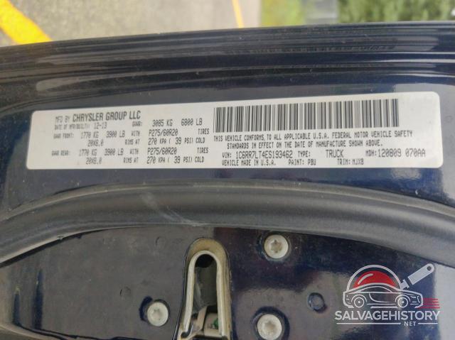 1C6RR7LT4ES193462 2014 RAM 1500 photo no. 10