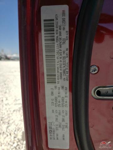 1C6RR6LT4JS131726 2018 RAM 1500 photo no. 10