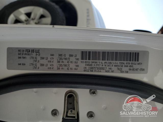 1C6RR7ST5KS699217 2019 RAM 1500 photo no. 12