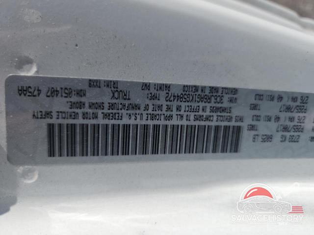 3C6JR6AG1KG584472 2019 RAM 1500 photo no. 10