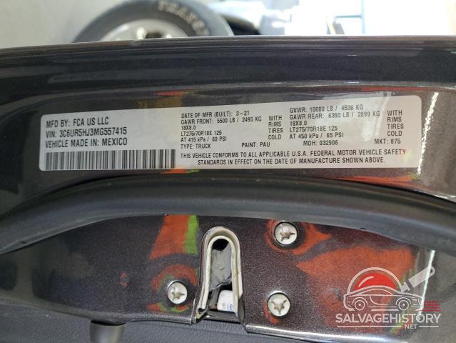 3C6UR5HJ3MG557415 2021 RAM 2500 photo no. 13