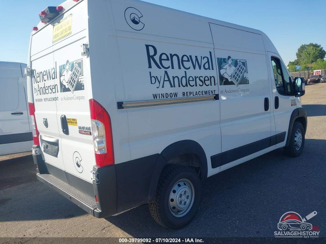 3C6TRVBG7KE559461 2019 RAM PROMASTER 1500 photo no. 4