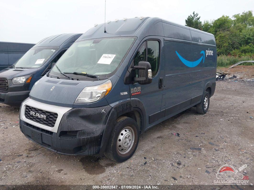 3C6TRVDGXKE520795 2019 RAM PROMASTER 2500 photo no. 2
