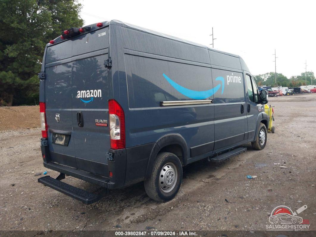 3C6TRVDGXKE520795 2019 RAM PROMASTER 2500 photo no. 4