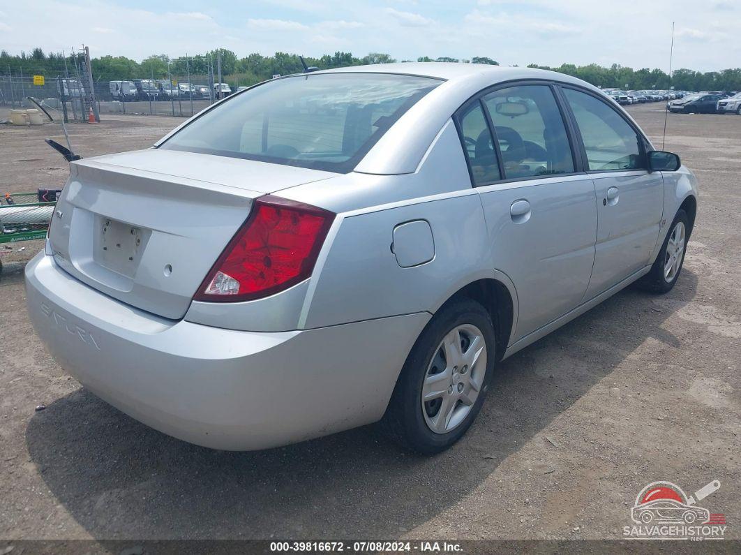 1G8AJ55F37Z184250 2007 SATURN ION photo no. 4