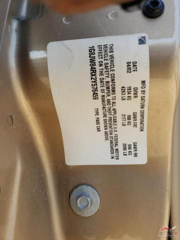 1G8JW84RX2Y576459 2002 SATURN LW300 photo no. 12