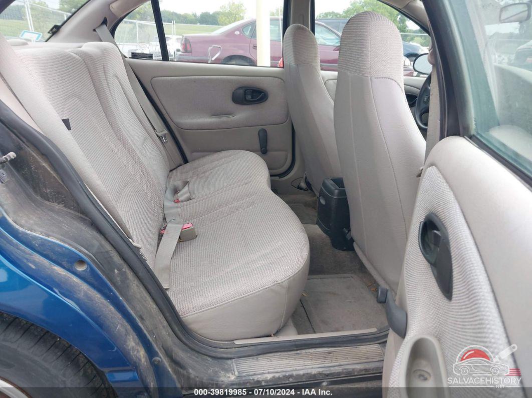 1G8ZF52831Z236350 2001 SATURN SL photo no. 8