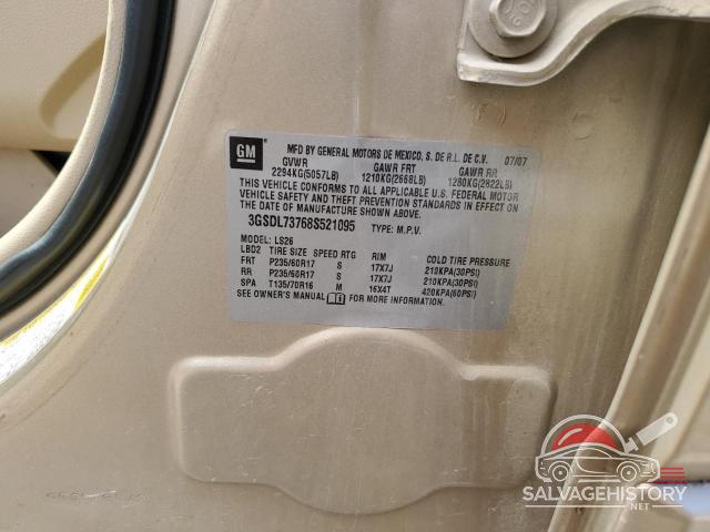 3GSDL73768S521095 2008 SATURN VUE photo no. 13